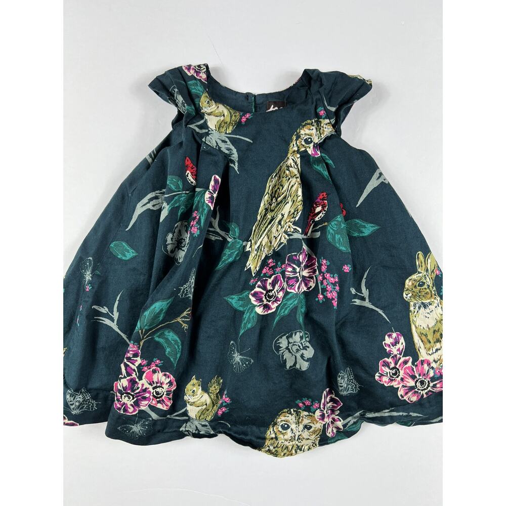 Tea Collection Caledonian Forest Holiday Dress Size 12-18 months - Picture 7 of 8